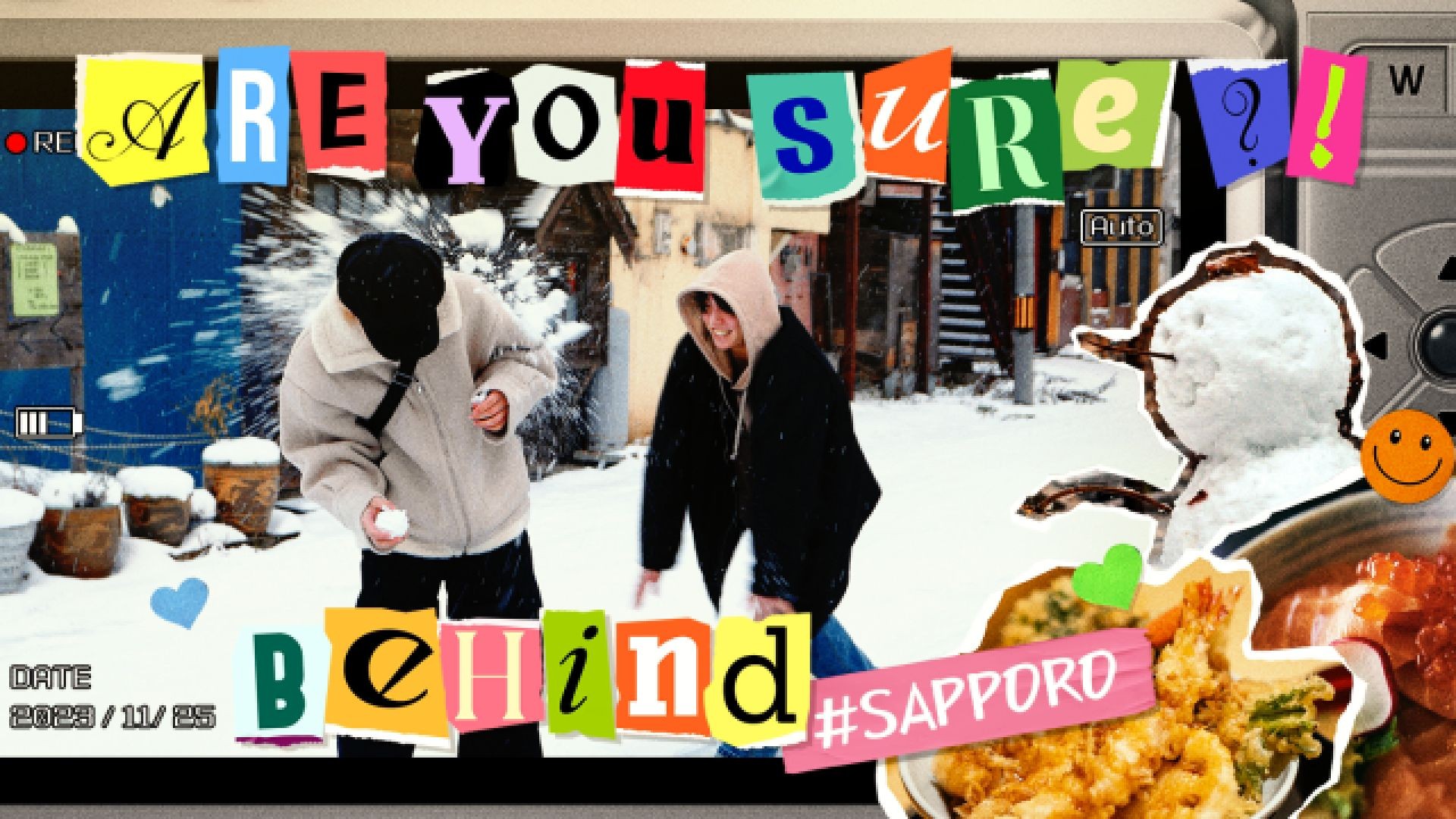 Behind 3 Sapporo - Are You Sure